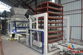 ბეტონის ქვაფენილის დანადგარი