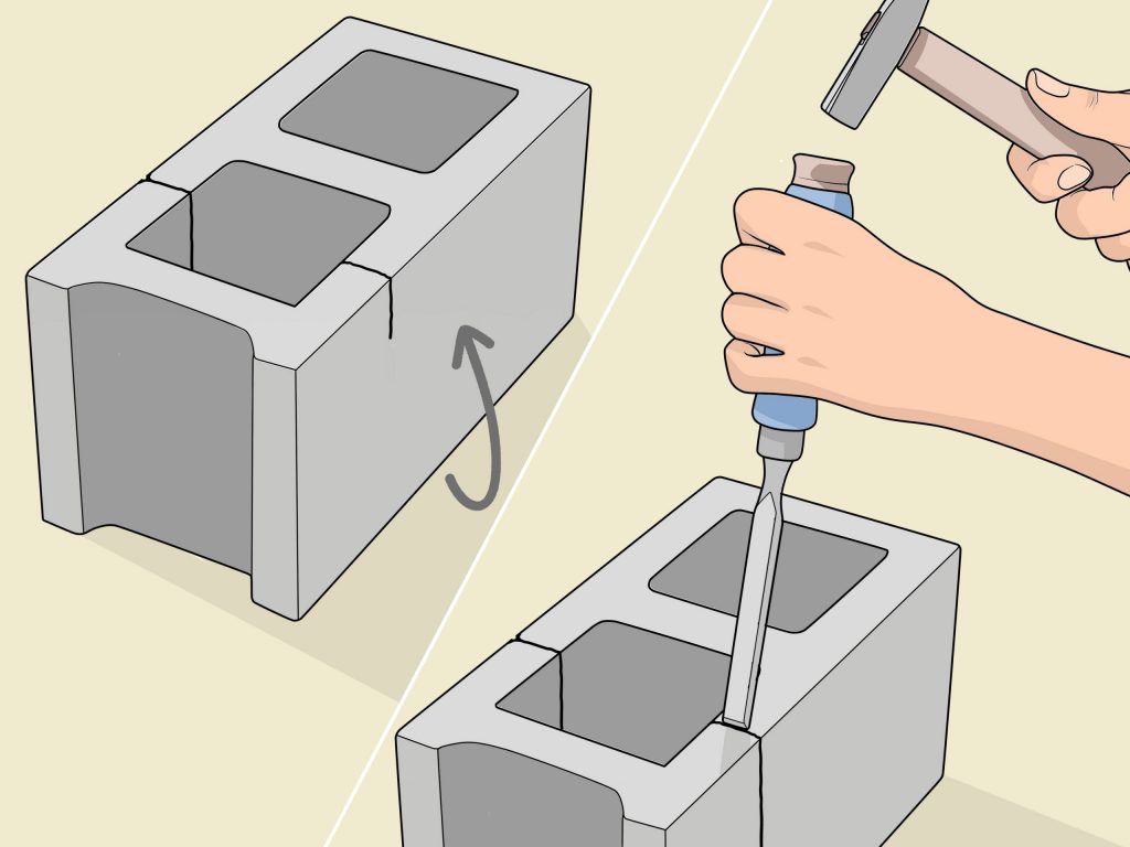 როგორ დავჭრათ ბეტონის ბლოკი?